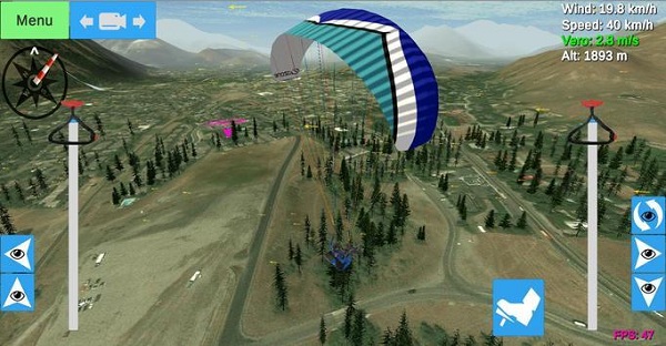 滑翔机模拟手游