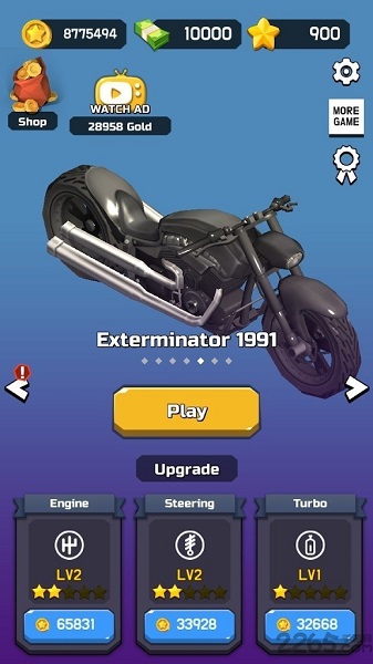 摩托车跑酷游戏下载