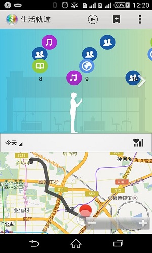 生活轨迹app