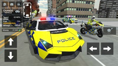 警车驾驶模拟器无限金币版
