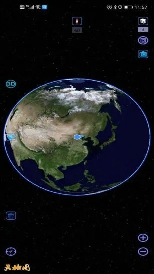 奥维风水定位卫星地图