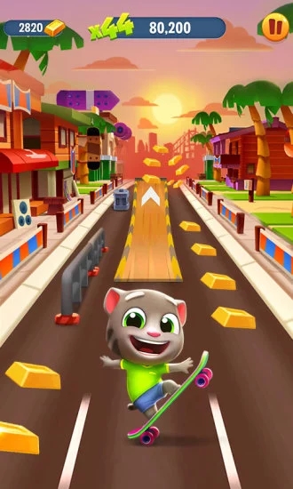 汤姆猫跑酷无限金币无限钻石版下载2021