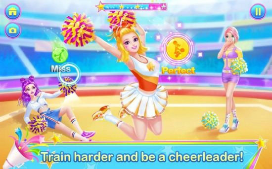 拉拉队少女无限金币版