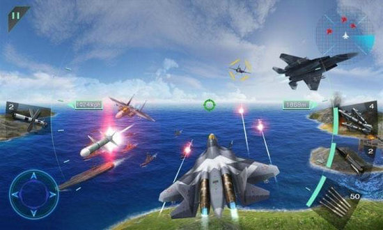 空中决战3d无限金币钻石版