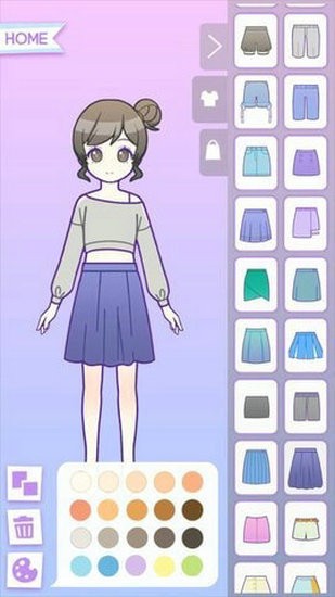 马卡龙少女