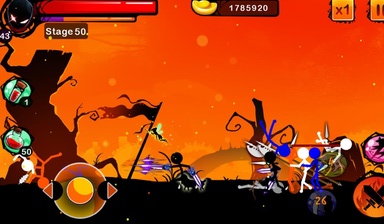 火柴人游戏忍者战士无限元宝版