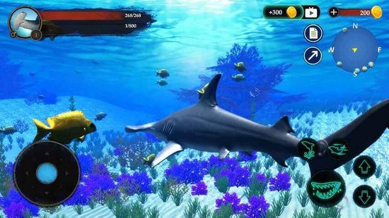 锤头鲨模拟器3d无限金币版
