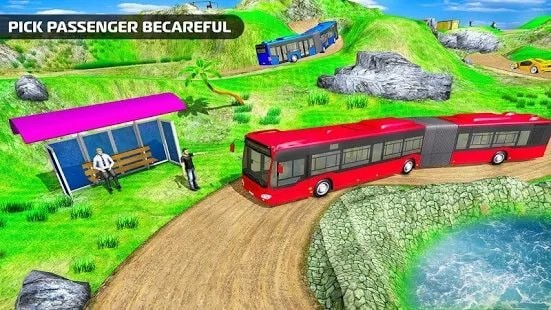地铁巴士公共交通越野巴士模拟器