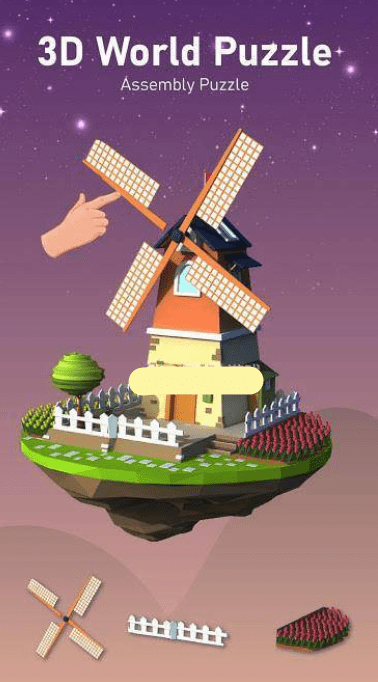 3D拼图之拼世界