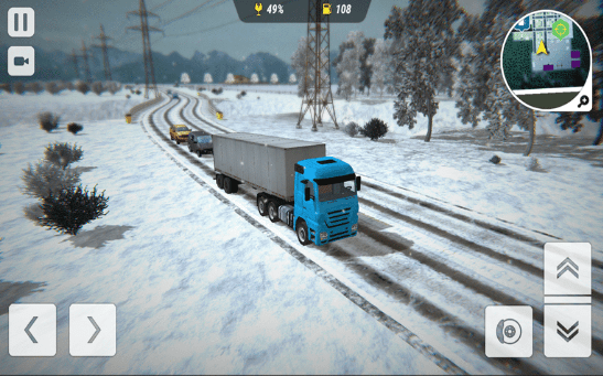 冬季卡车驾驶员模拟器破解版