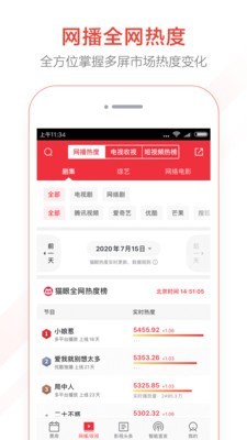 猫眼专业版实时票房app