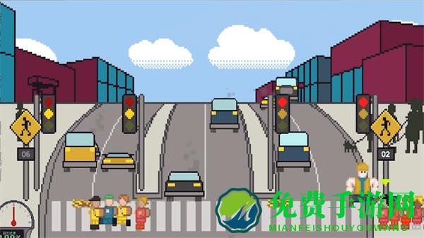 小朋友过马路模拟器