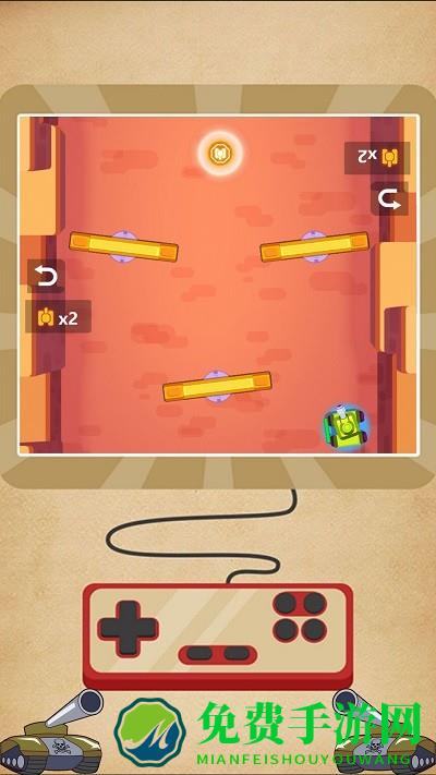 双人疯狂坦克游戏