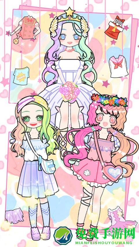 明星萌萌少女养成游戏