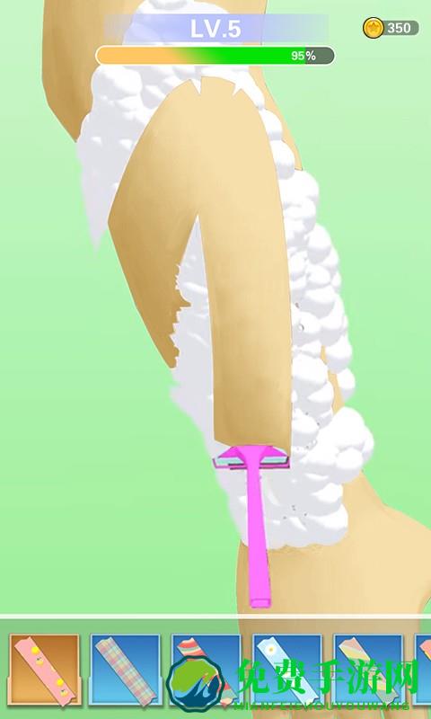 解压拔腿毛游戏