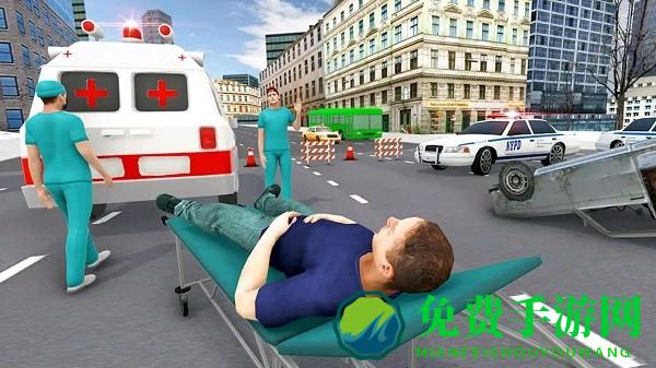 救护车模拟3d游戏
