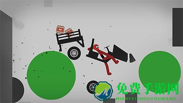 火柴人撞车模拟