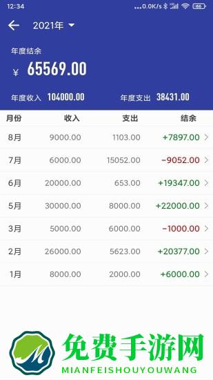 简约记账本
