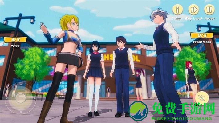 校园生活模拟器3d游戏