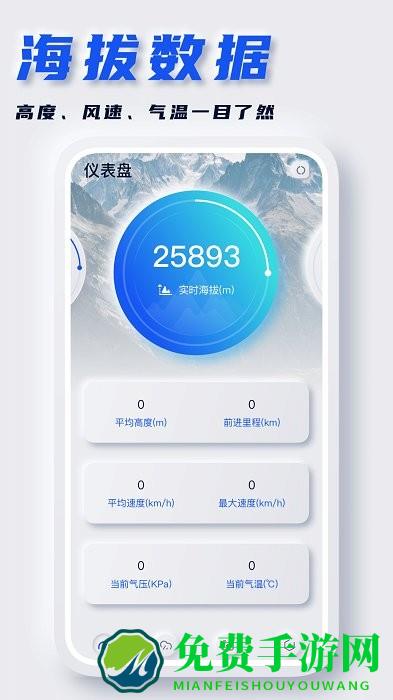 实时海拔表海拔测量app(坐标地图)