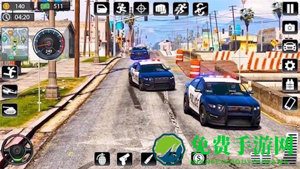 模拟真实警车
