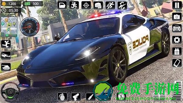模拟真实警车