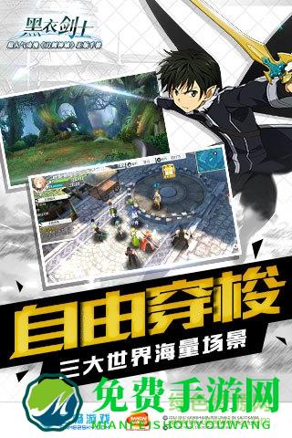 vivo刀剑神域黑衣剑士手游