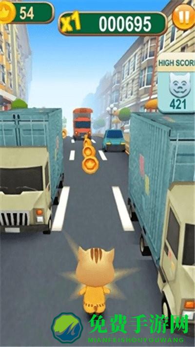 地铁猫咪跑酷