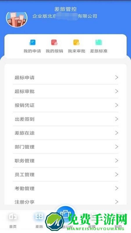 差旅企业行