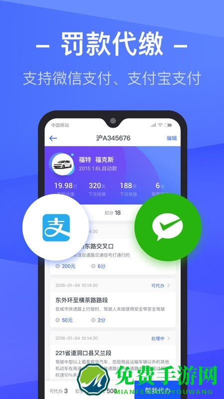 车主查违章app