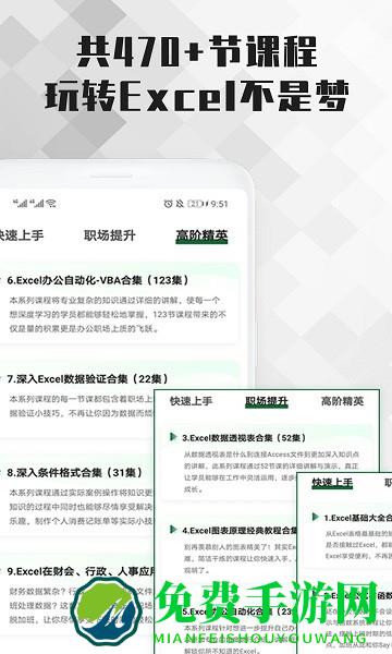Excel表格办公软件大师课