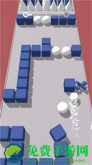 彩色冲撞3d