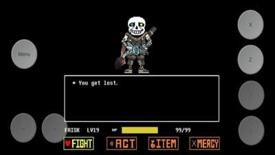 传说之下boss战无敌版