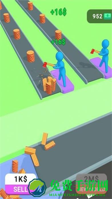 放置点击劈柴