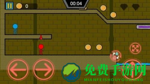森林红蓝人