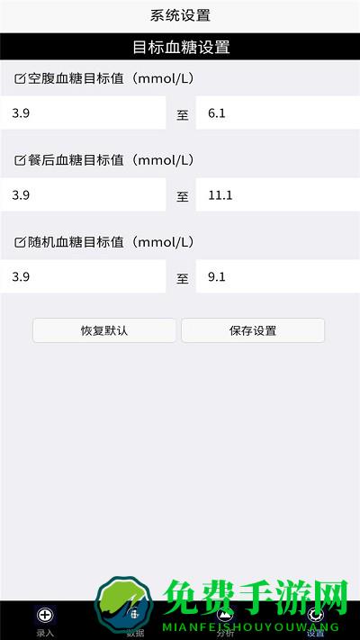 我的血糖记录