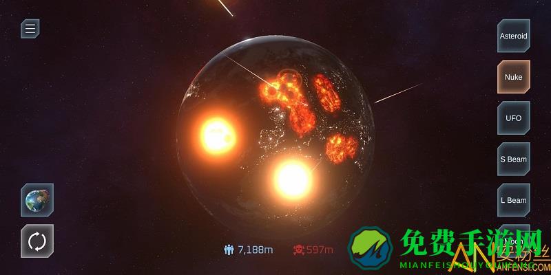 星球爆炸模拟器破解版 星球爆炸模拟器中文汉化破解版下载