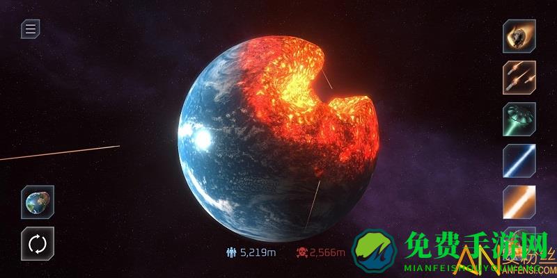 星球爆炸模拟器破解版内置菜单