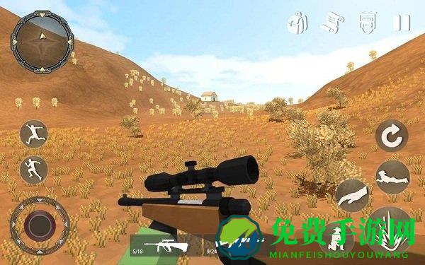 像素移动射击手游