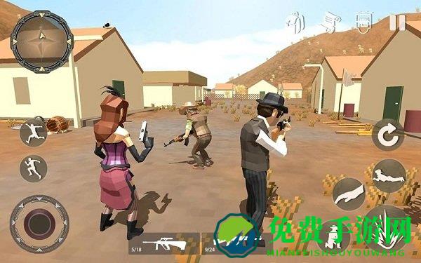 像素移动射击手游