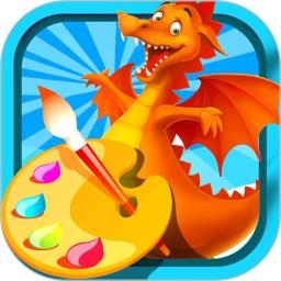 宝宝涂色学颜色