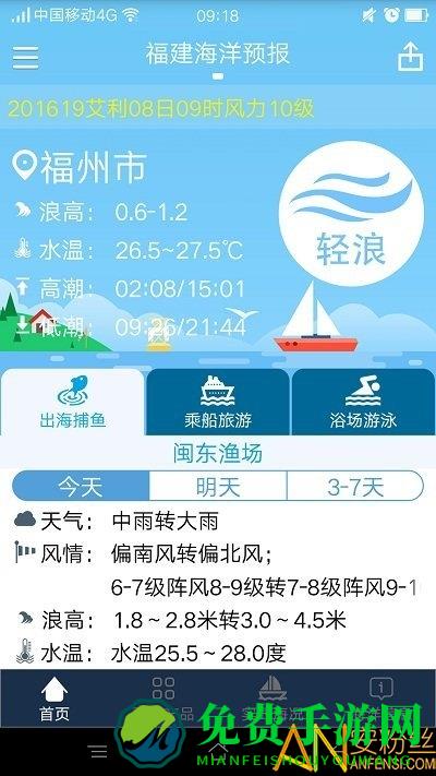 福建海洋预报app